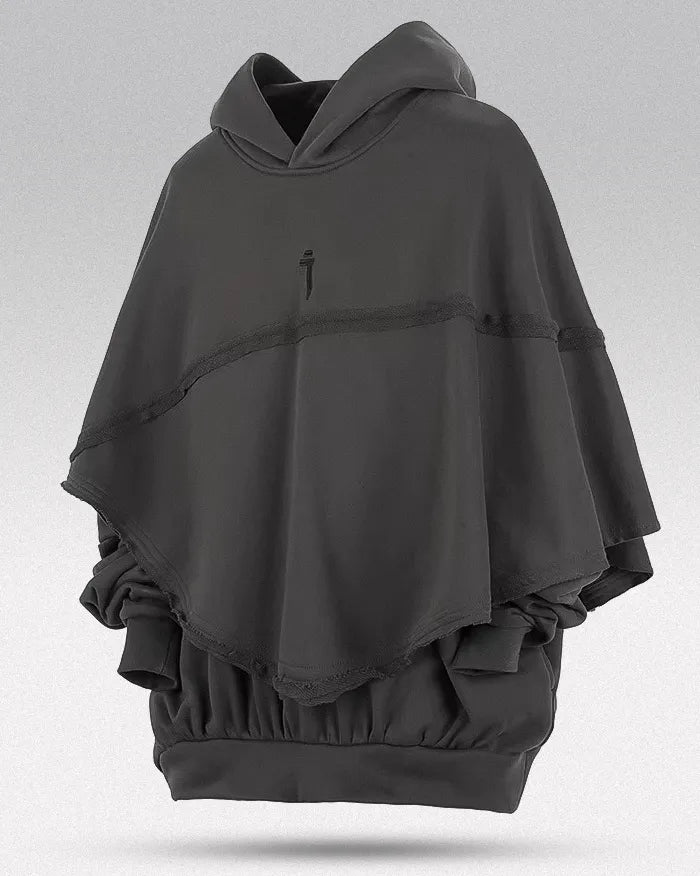 Fake two piece hoodie ’Obu’