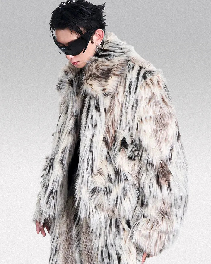 Faux fur jacket ’Loxi’