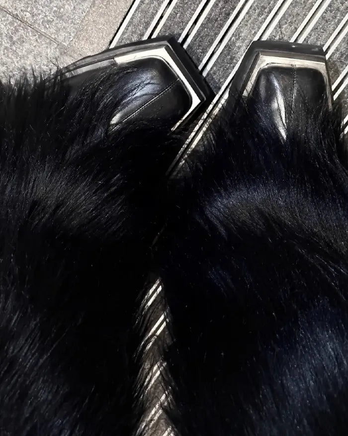 Faux Fur Pants ’Zorron’
