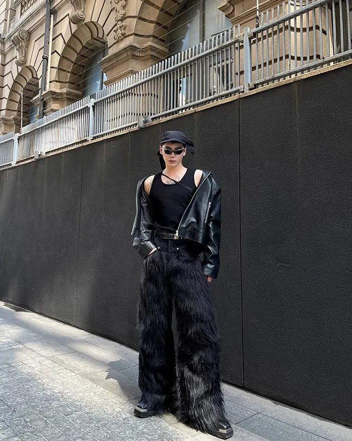 Faux Fur Pants ’Zorron’