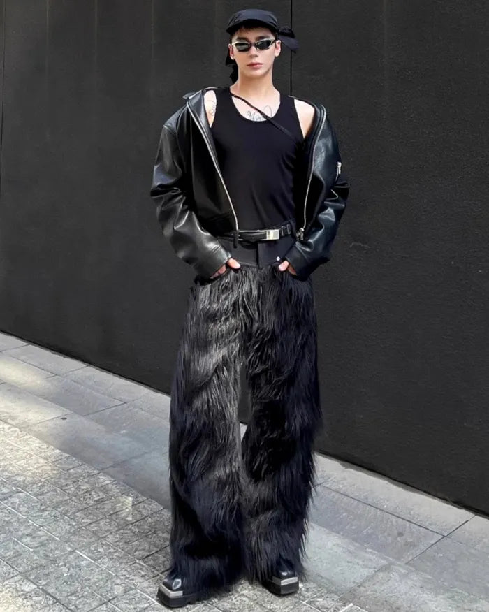 Faux Fur Pants ’Zorron’