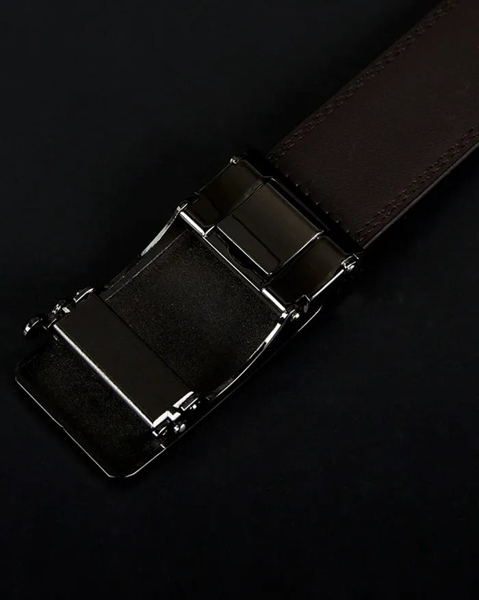 Genuine leather men’s belt ’Ikugo’