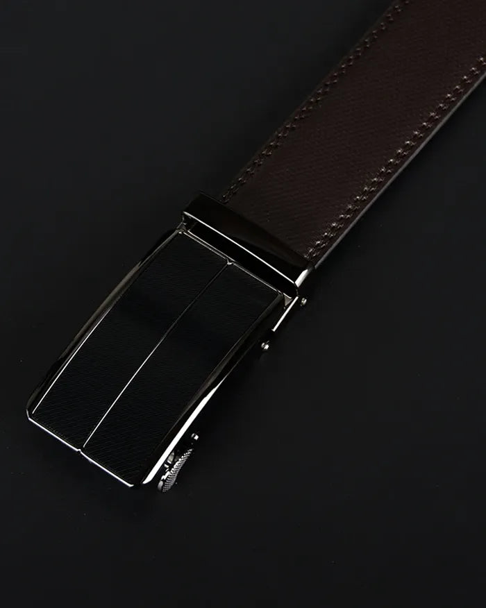 Genuine leather men’s belt ’Ikugo’