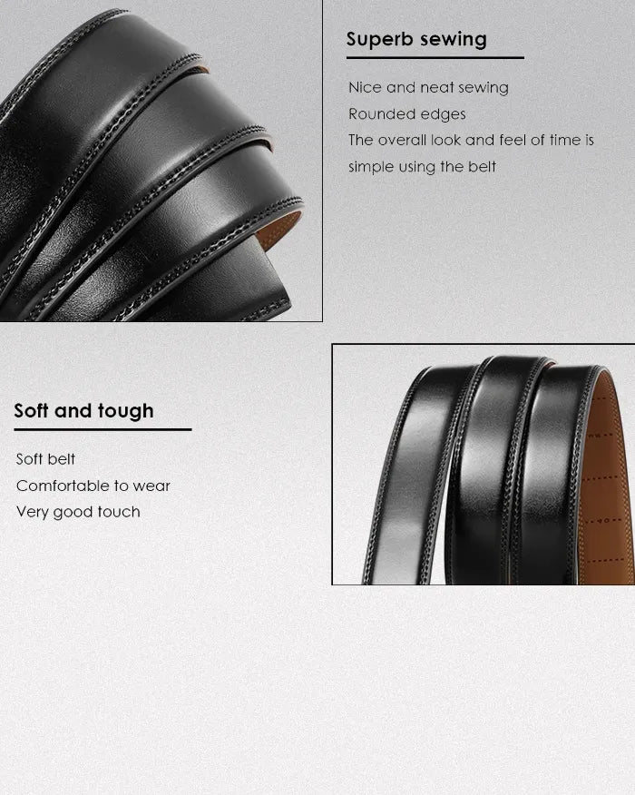 Genuine leather men’s belts ’Kyusho’