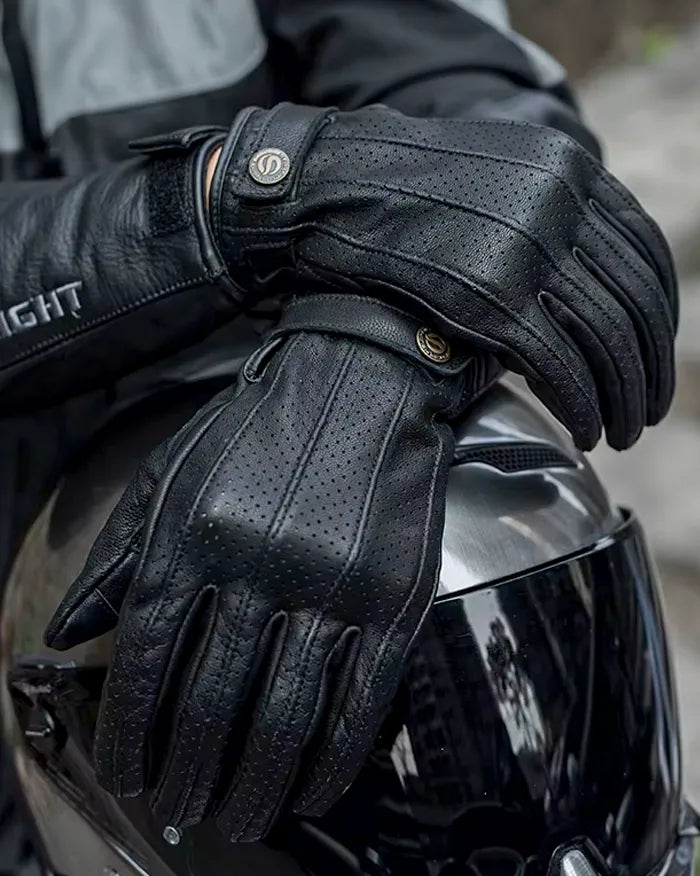 Gloves touch screen leather ’Kosa’