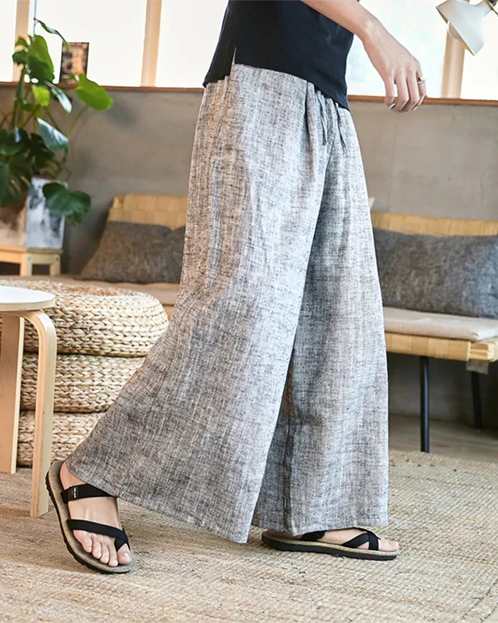 Grey Hakama Pants ’Awara’ - TECHWEAR STORM™