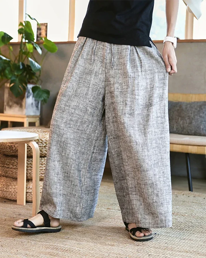 Grey Hakama Pants ’Awara’ - TECHWEAR STORM™