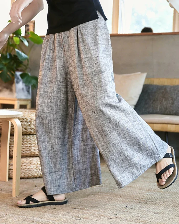 Grey Hakama Pants ’Awara’ - TECHWEAR STORM™