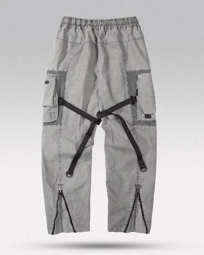 Grey techwear pants ’Ebino’ - TECHWEAR STORM™