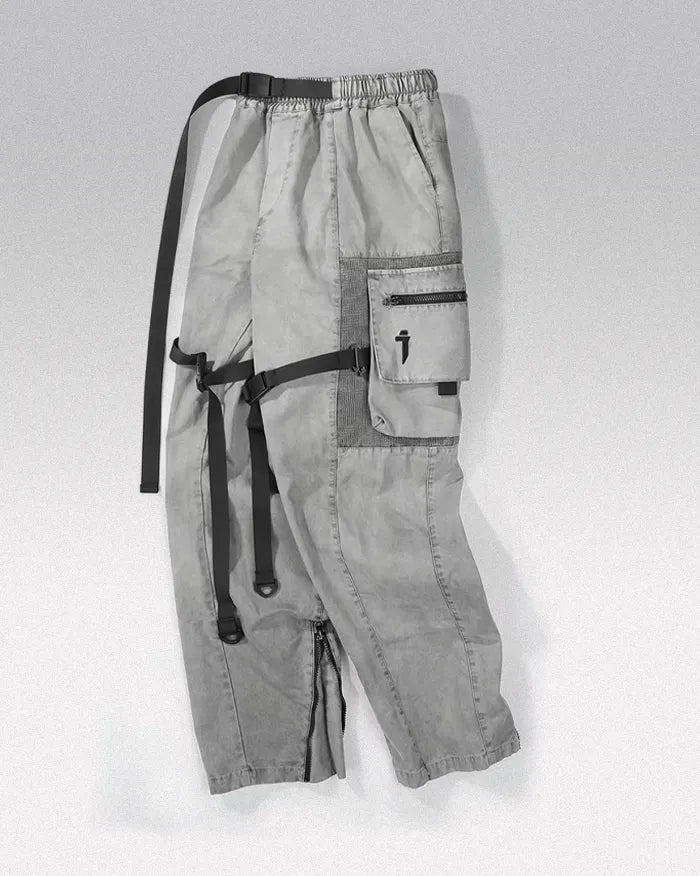 Grey techwear pants ’Ebino’ - TECHWEAR STORM™