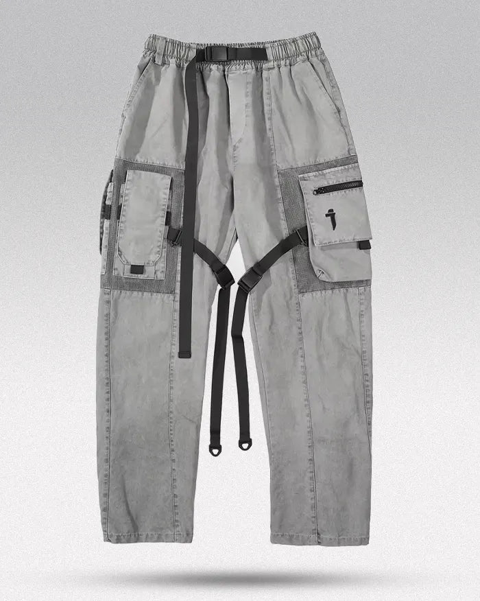 Grey techwear pants ’Ebino’ - TECHWEAR STORM™