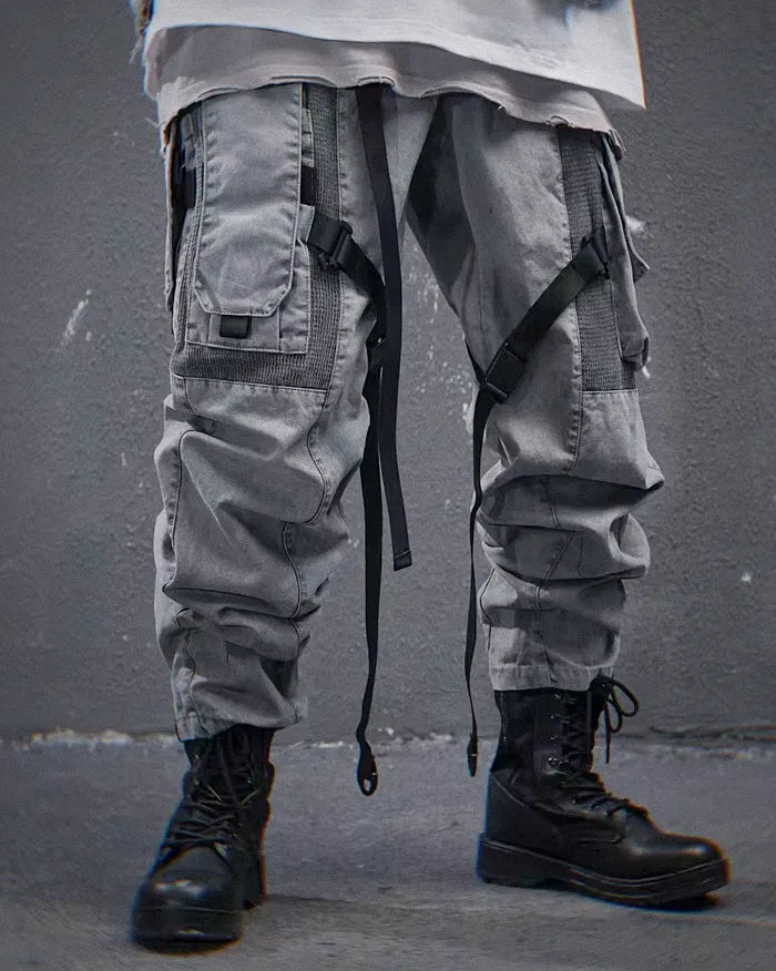 Grey techwear pants ’Ebino’ - TECHWEAR STORM™