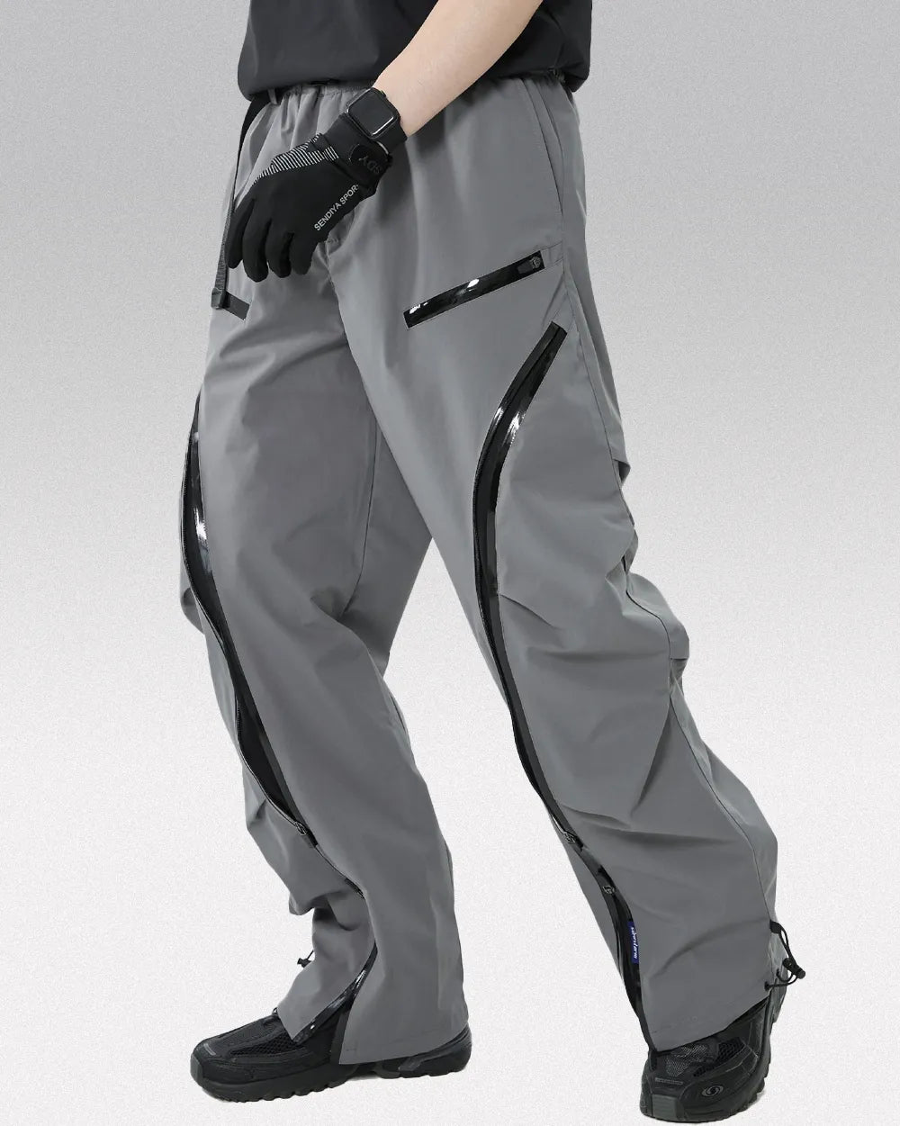 Grey techwear pants ’Gonan’