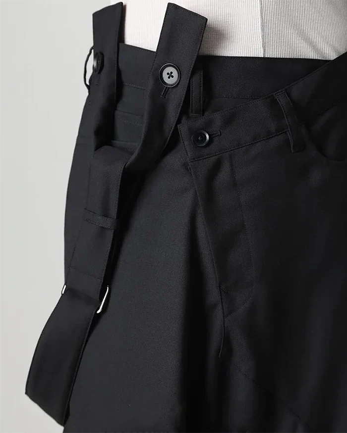 Hakama pants with suspender ’Ogori’ - TECHWEAR STORM™