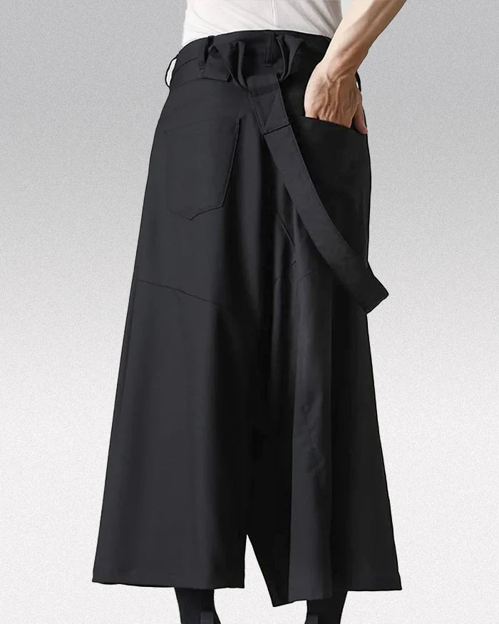 Hakama pants with suspender ’Ogori’ - TECHWEAR STORM™