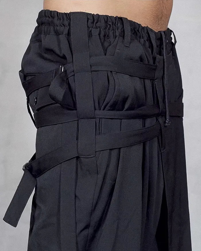 Hakama style trousers ’Kamoka’ - TECHWEAR STORM™
