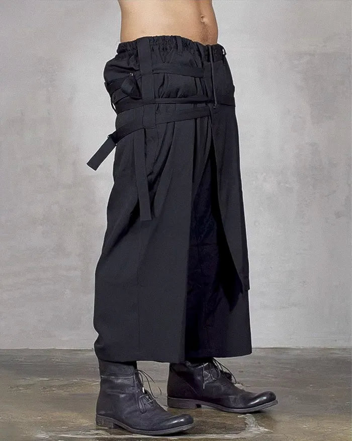 Hakama style trousers ’Kamoka’ - TECHWEAR STORM™