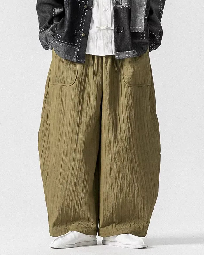 Harem pants wide leg ’Gakyo’ - TECHWEAR STORM™