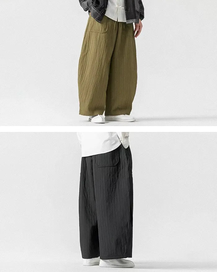 Harem pants wide leg ’Gakyo’ - TECHWEAR STORM™