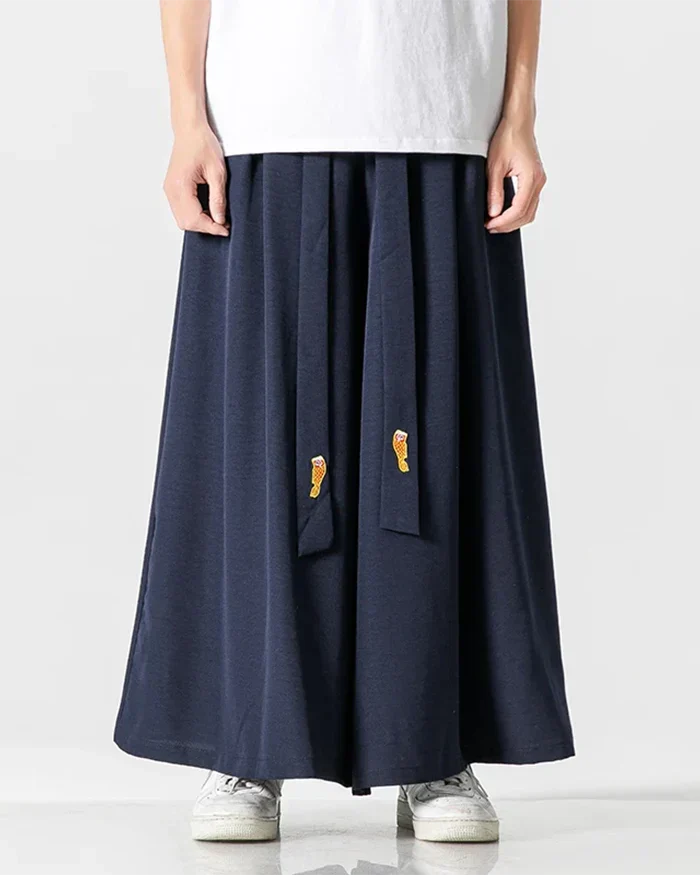 Japanese loose pants ’Chikugo’ - TECHWEAR STORM™