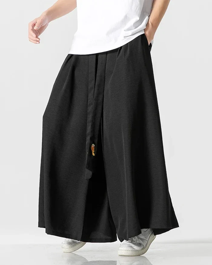 Japanese loose pants ’Chikugo’ - TECHWEAR STORM™