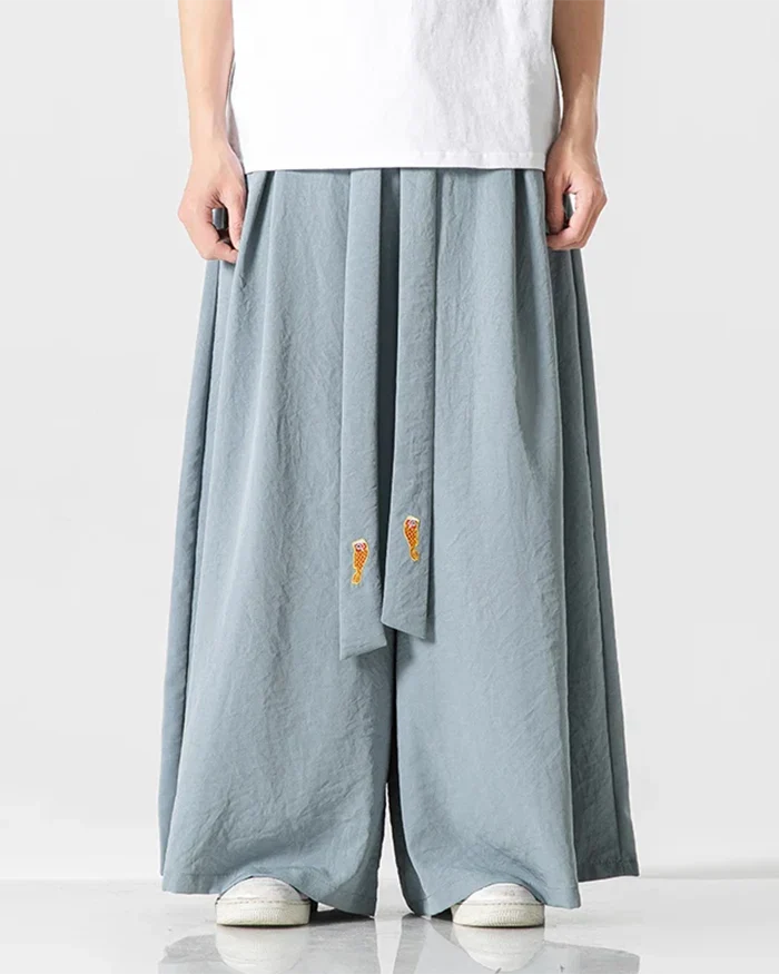 Japanese loose pants ’Chikugo’ - TECHWEAR STORM™