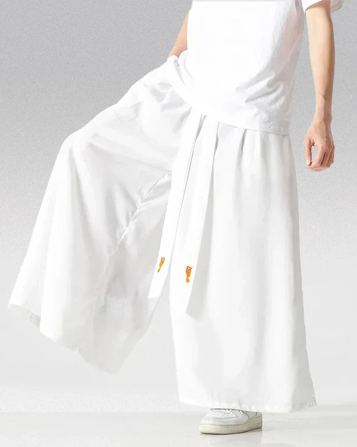 Japanese loose pants ’Chikugo’ - TECHWEAR STORM™