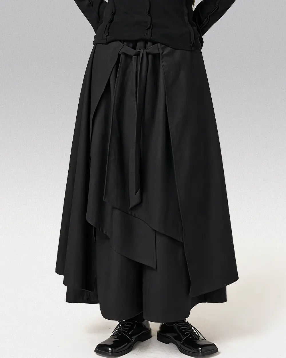 Japanese pants women ’Kumamoto’ - black / One Size