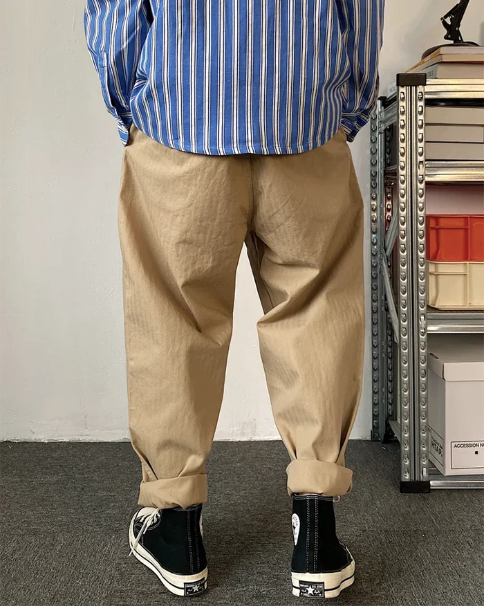 Khaki streetwear pants ’Hiro’ - TECHWEAR STORM™