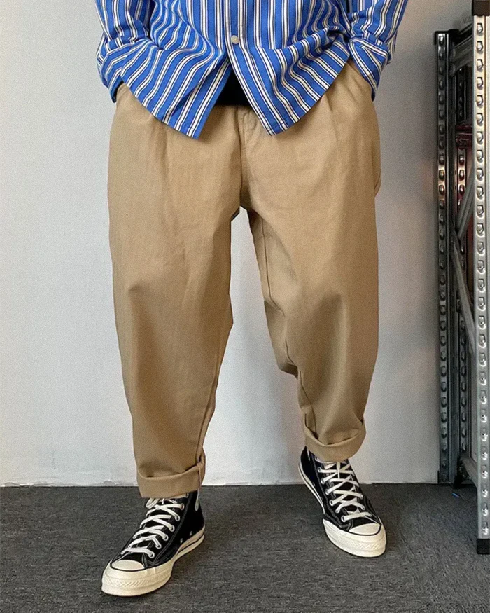 Khaki streetwear pants ’Hiro’ - TECHWEAR STORM™