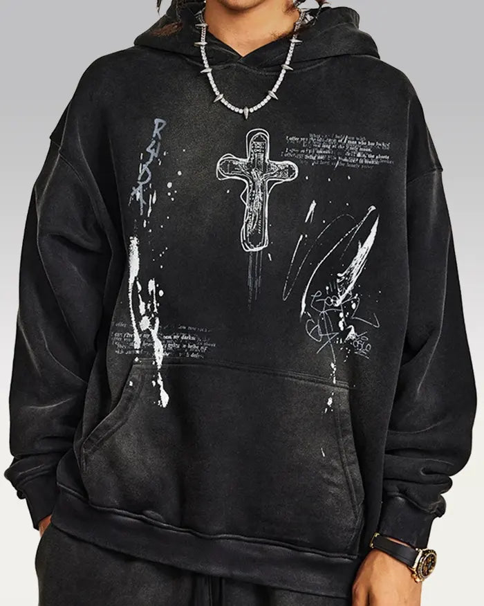 ’Kiyone’ Hoodie - black / S