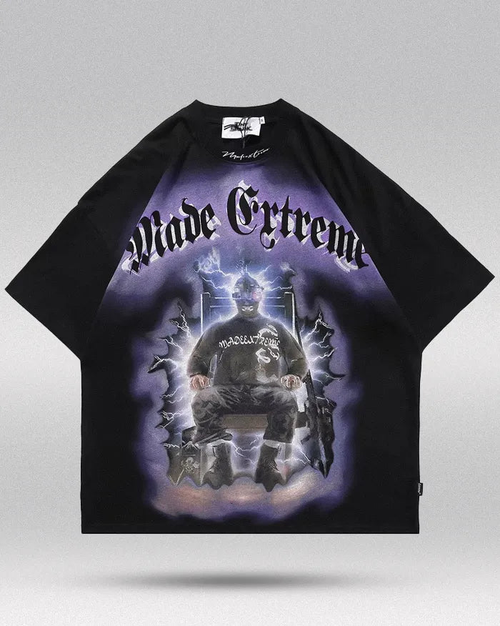 "Kuro" Oversized T-Shirt black color