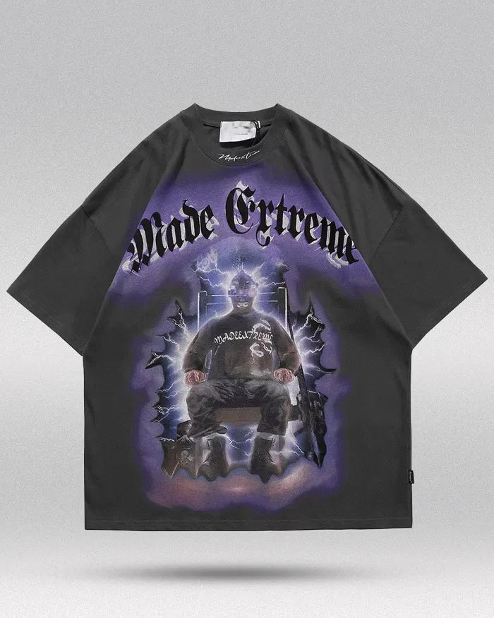 "Kuro" Oversized T-Shirt grey color