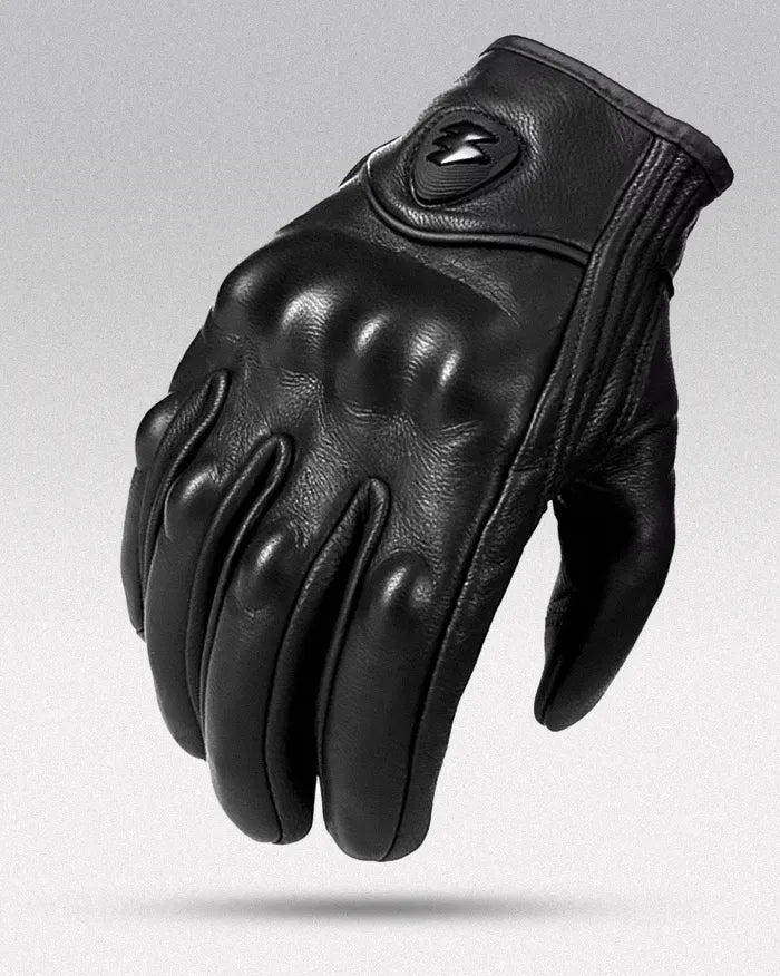Leather Protective Gloves ’Misato’ - no perforation / S