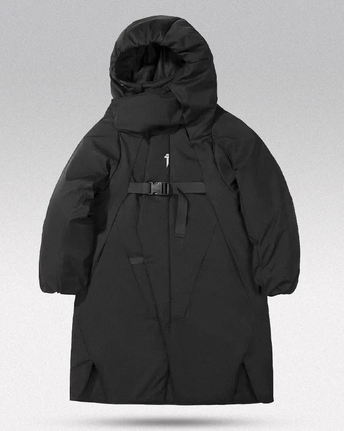 Long down jacket ’Kitahiro’ - TECHWEAR STORM™