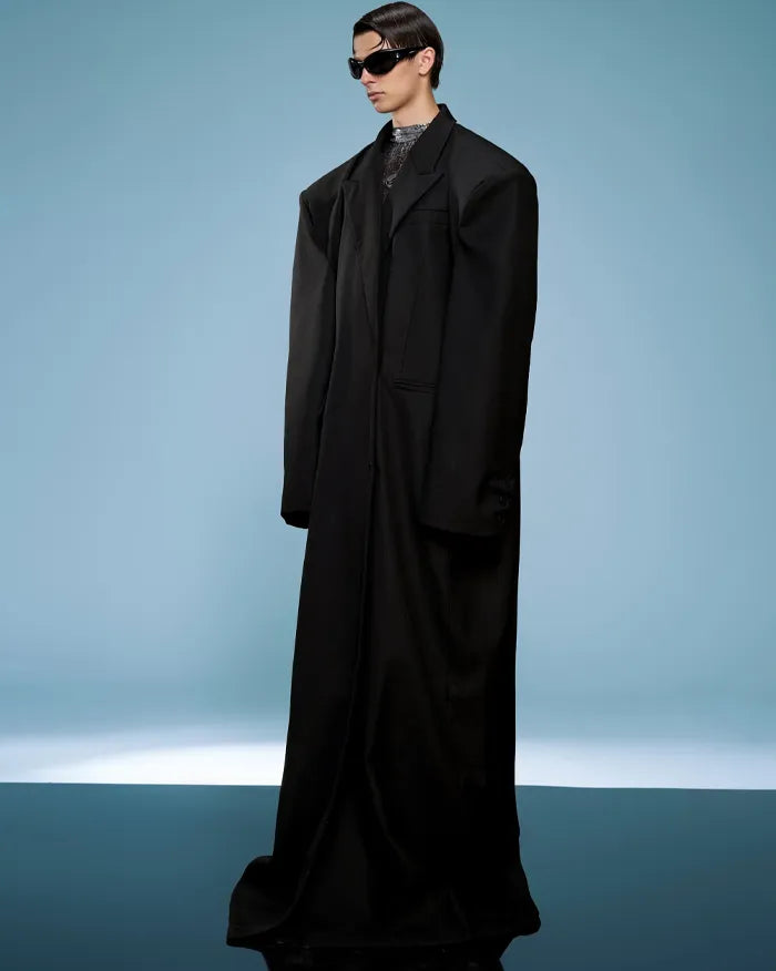 Long oversized trench coat ’Zorva’