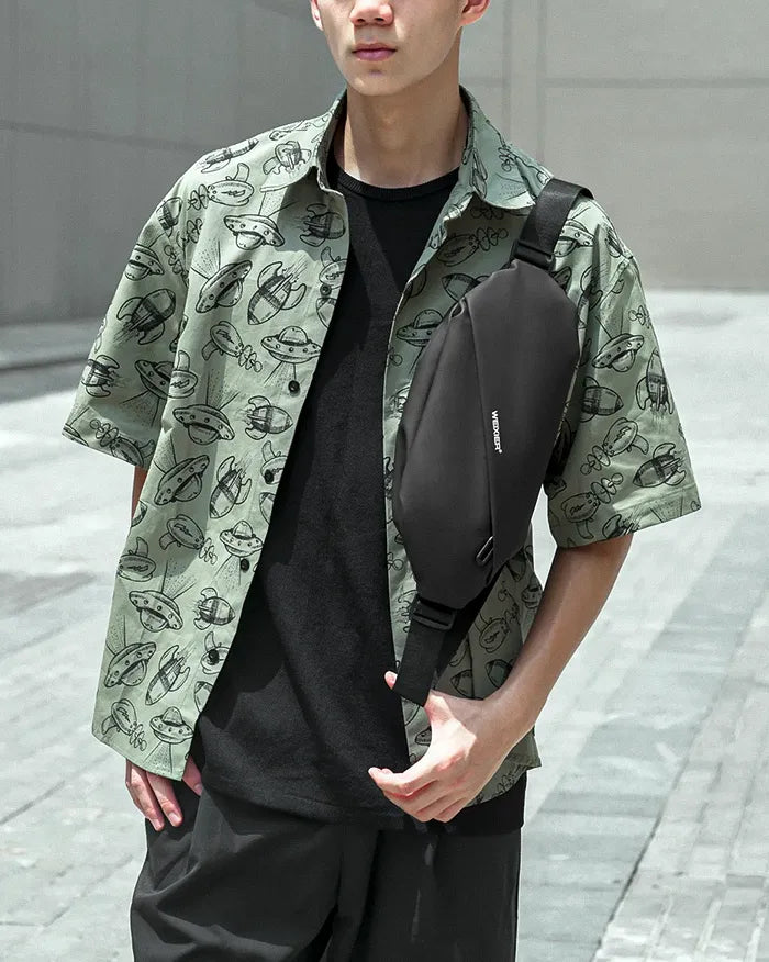 Men’s crossbody fanny pack ’Sukumo’ - TECHWEAR STORM™