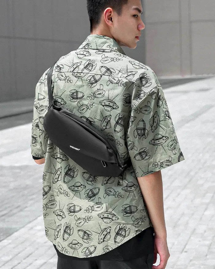 Men’s crossbody fanny pack ’Sukumo’ - TECHWEAR STORM™