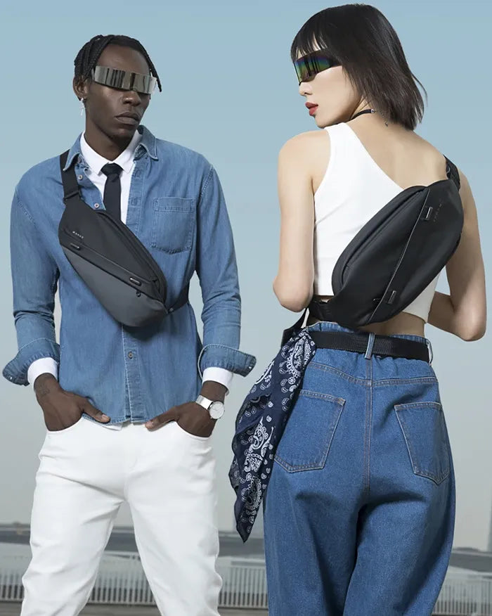 Men’s fanny pack crossbody ’Higara’ - TECHWEAR STORM™