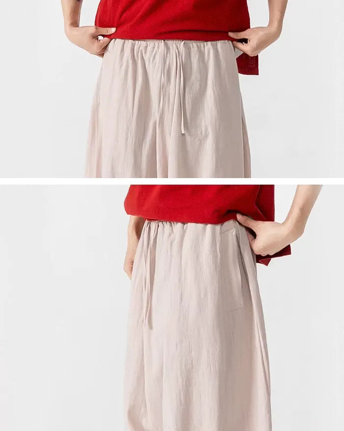 Men’s linen harem pants ’Kowada’