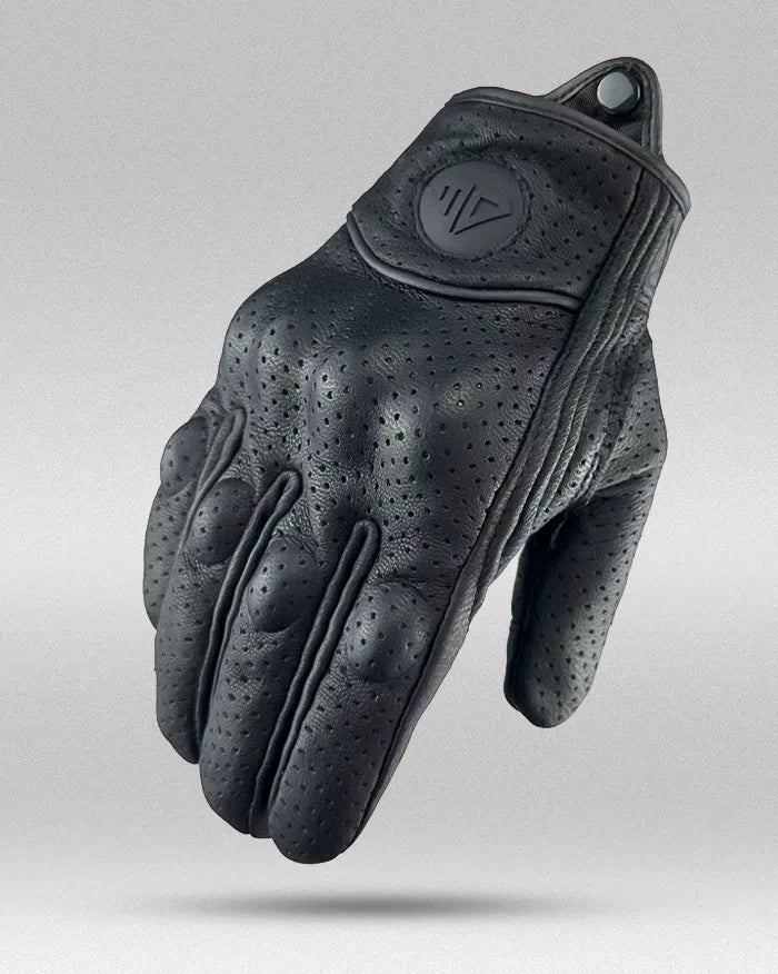 Men’s touch screen gloves ’Reyama’ - perforated / S