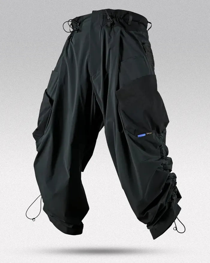 Modern samurai pants ’Uonuma’ - black / S