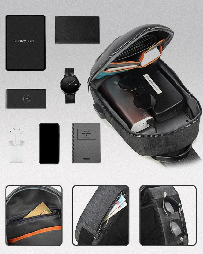 Motorcycle Crossbody Bag ’Mataka’ - TECHWEAR STORM™