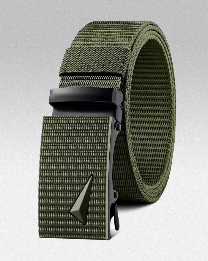 Nylon belt men ’Shibari’ - green / 120cm