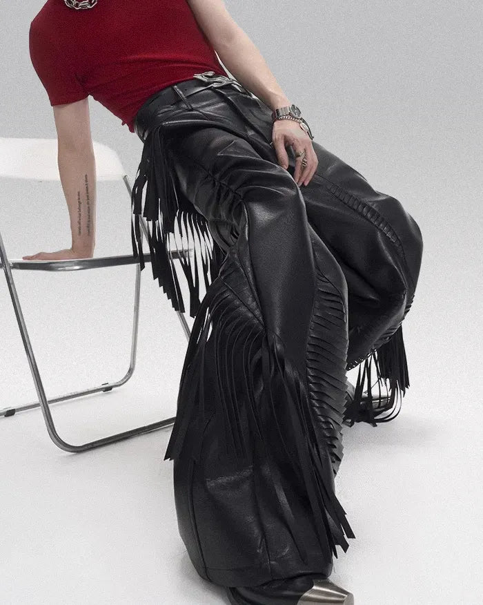 Opium Fringed Pants ’Zion’