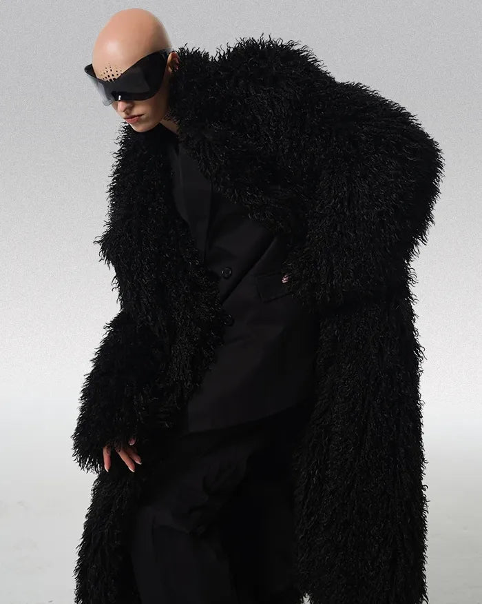 Oversized Shaggy Coat ’Lozelo’