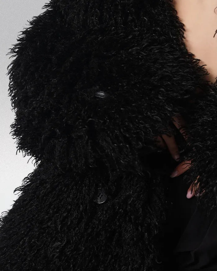 Oversized Shaggy Coat ’Lozelo’