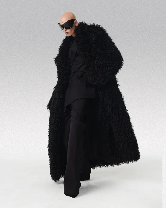 Oversized Shaggy Coat ’Lozelo’