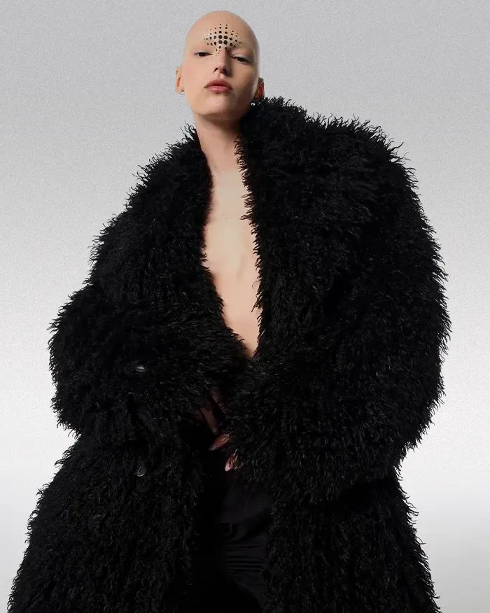 Oversized Shaggy Coat ’Lozelo’