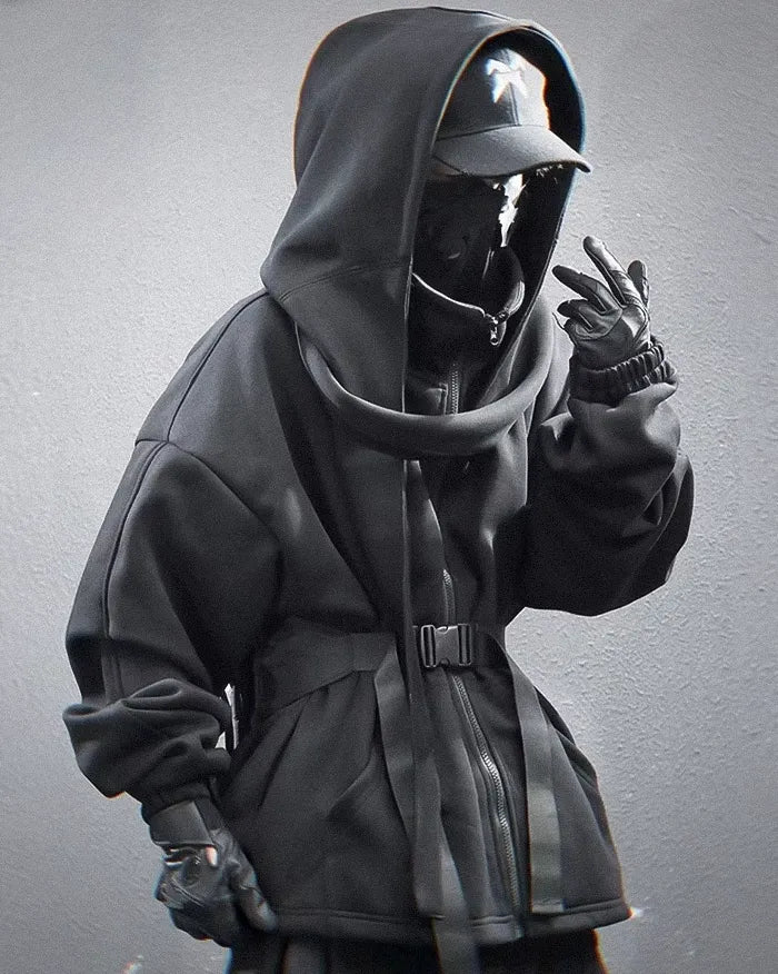 Oversized zip up hoodie ’Atomi’